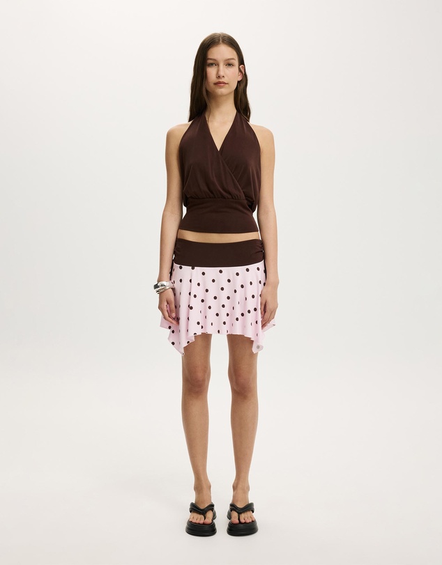 Cotton On - Sandy Hanky Hem Mini Skirt
