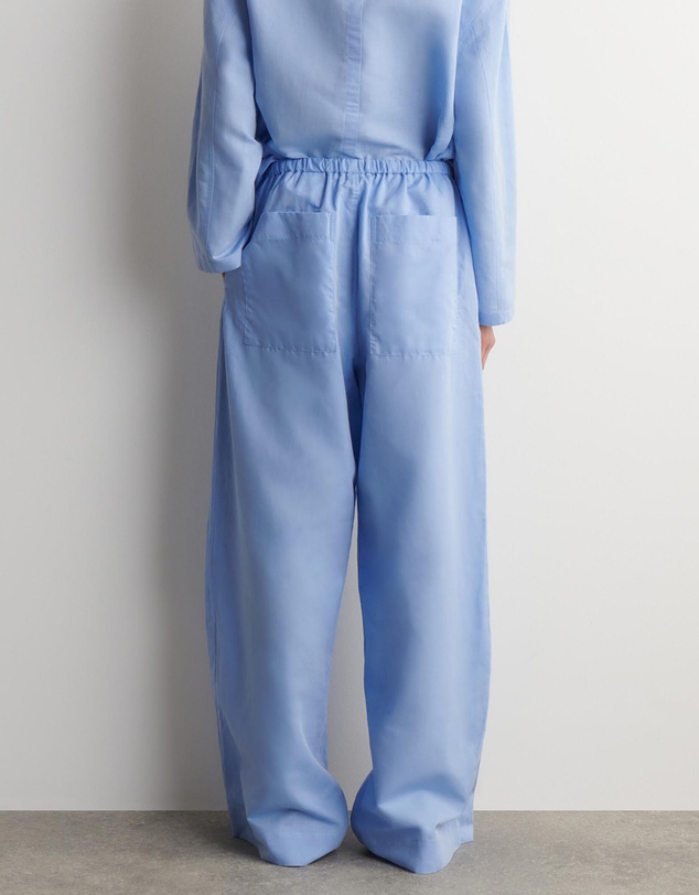 COS - Wide-Leg Linen Drawstring Trousers