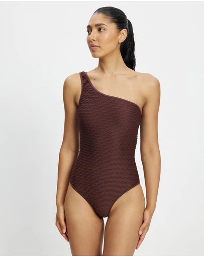 Duskii - One Shoulder One Piece