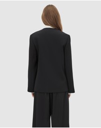 CAMILLA AND MARC - San Fitted Collarless Jacket