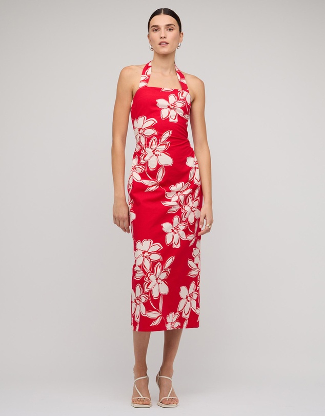 Staple the Label - Elara Halter Midi Dress