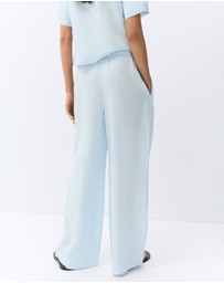 UNISON - Essential Linen Wide Leg Pant