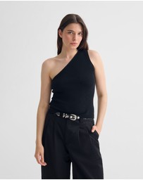 Oxford - Lane One Shoulder Tank