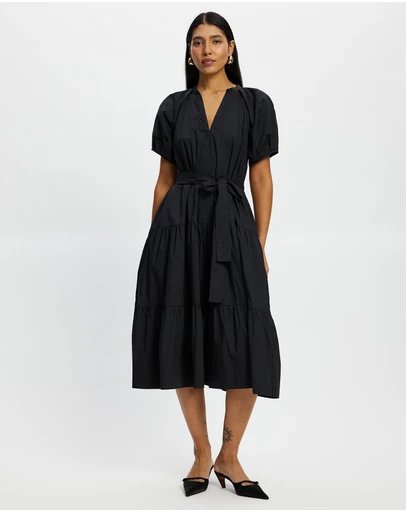 Lindsay Nicholas New York - Cotton Joan Midi Dress