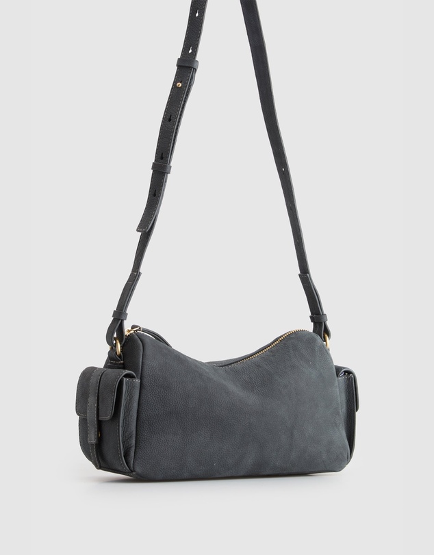 Evity - Narda Leather Pocket Crossbody Bag