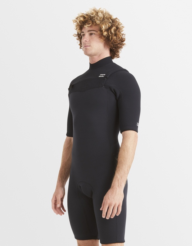 Billabong - Mens 2/2mm Revo Natural Chest Zip Springsuit