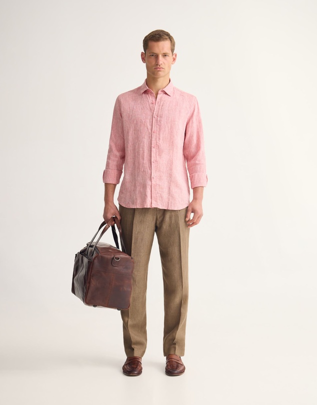Oxford - Cooper Ls European Linen Shirt