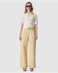 & Other Stories - Pointelle Knit T-Shirt