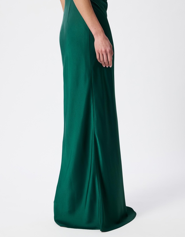 Tussah - Shay Satin Sweet Heart Neckline Maxi Dress