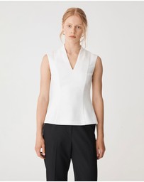 Forcast - Juno V-Neck Ponte Top