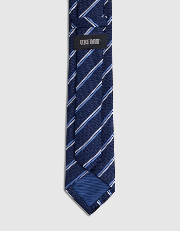 Oxford - Walker Stripe 7Cm Silk Tie