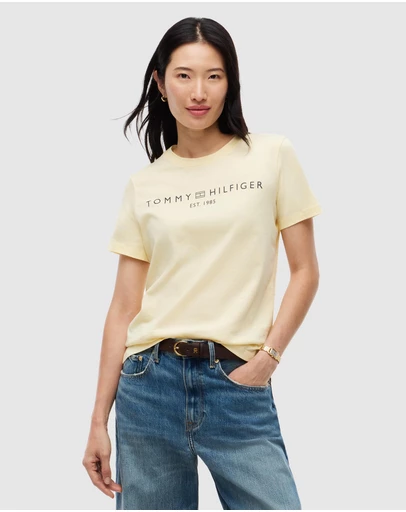 Tommy Hilfiger - Logo Crew Neck T-Shirt