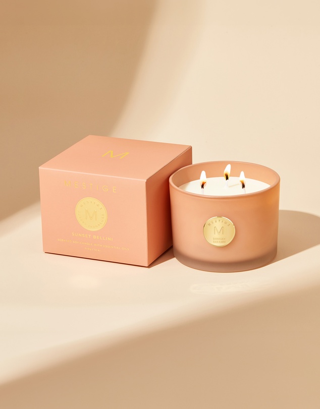 Mestige - Serenity Candle 340g - Sunset Bellini