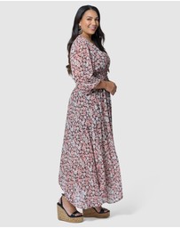 The Poetic Gypsy - Bohemian Harmony Maxi Dress