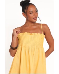 Petal & Pup - Carson Pleated Mini Dress - Mango