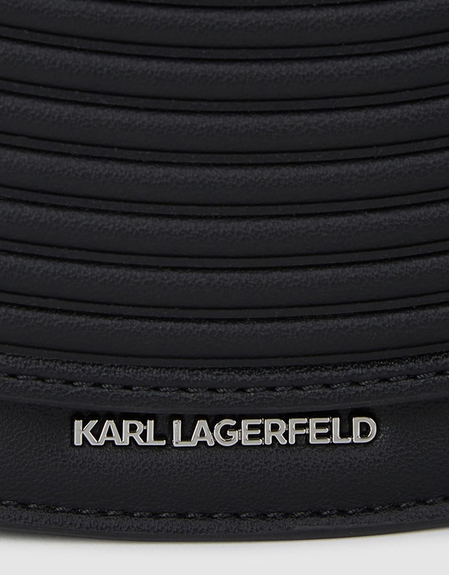 Karl Lagerfeld - K/Wellen Saddle Crossbody Bag