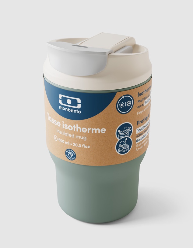 Monbento - Monbento Travel Mug S - Green Natural