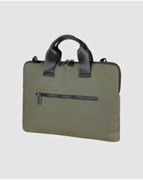Tucano - Tucano Gommo Laptop Sleeve 15.6 and MacBook Pro 16 Military Green Water Repellent Slim with Pocket