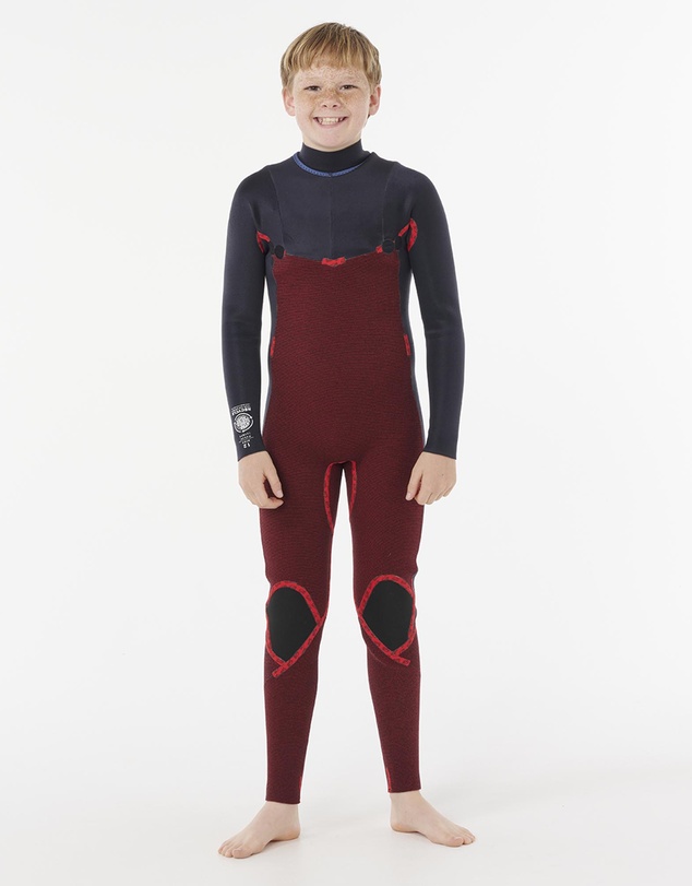 Rip Curl - Kids Dawn Patrol 3/2 Chest Zip Steamer