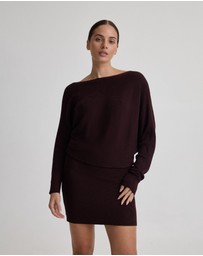 Oxford - Juliette Knitted Rib Dress