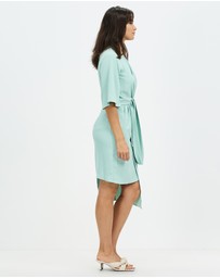 Honey and Beau - Don't Be Shy Tie Dress