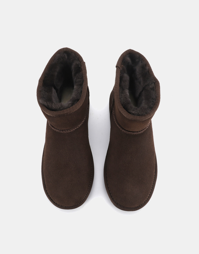 AusWooli Ugg Boots - Bondi Sheepskin Signature Short Ankle Boots