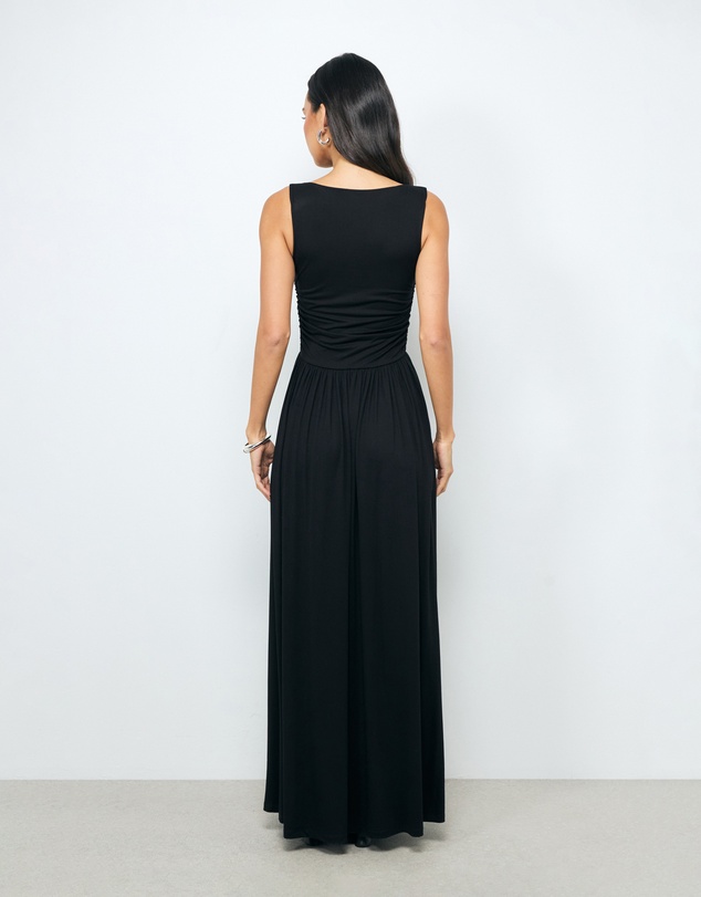 AERE - Daya Ruched Midi Dress