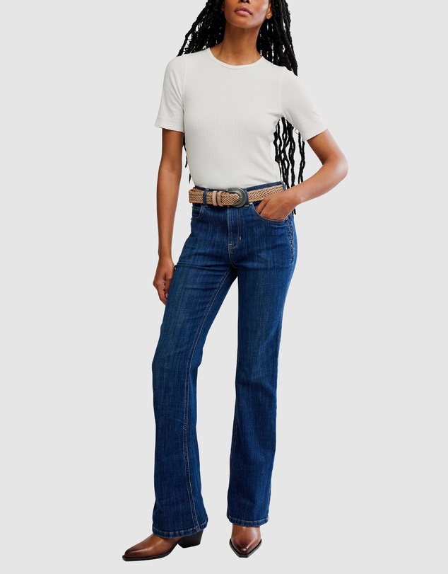 Free People - Double Knot High Rise Straight