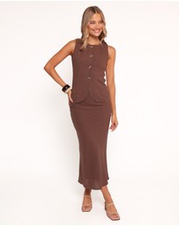 Petal & Pup - Peter Two Piece Set - Chocolate Brown
