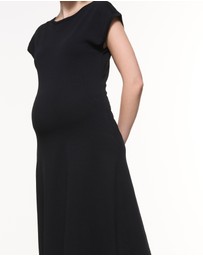 Soon Maternity - Grace Cap Sleeve Dress