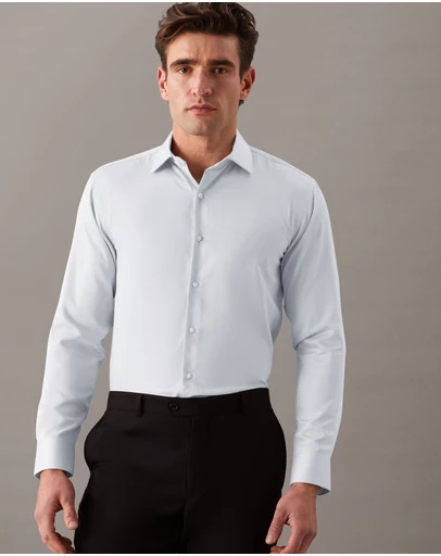 Calvin Klein - Plain Twill Dress Shirt