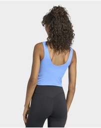 adidas Performance - 3 Stripes Studio All Me Light Support Tank Womens