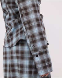 Calli - Lucy Check Pin Tuck Shirt