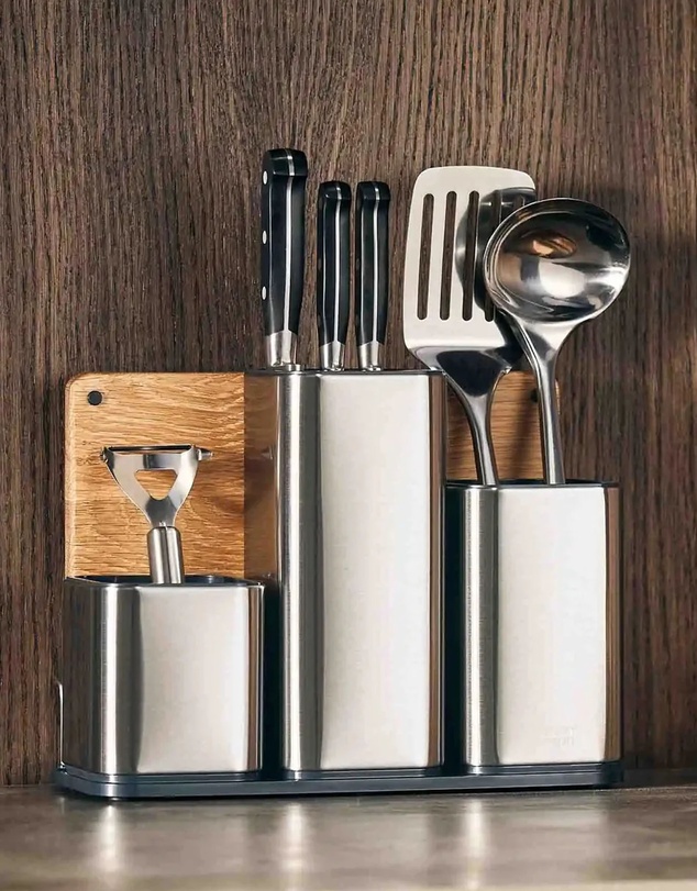 Joseph Joseph - CounterStore™ Worktop Organiser (Stainless Steel)