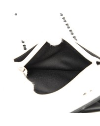 Pre-Loved by Azura Reborn - Pre-Loved CC Bicolor Quilted Lambskin Double Sided Wallet on Chain