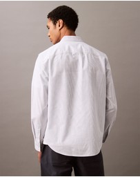 Calvin Klein Jeans - Oxford Logo Relaxed Button-Down Shirt