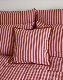 Mosey Me - Sundae Seersucker Cushion Cover