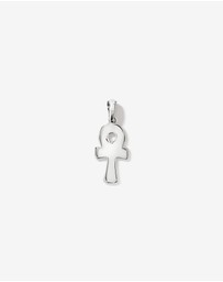 Michael Hill - Black Diamond Ankh Pendant in Sterling Silver