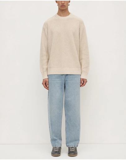 Assembly Label - Carson Cotton Rib Knit Jumper