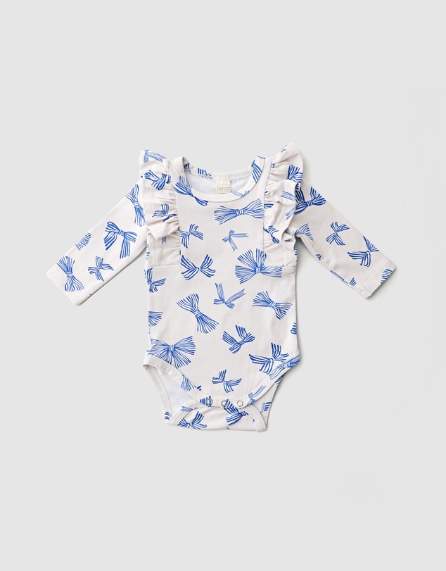 WITH LOVE FOR KIDS - Shimmy Long Sleeve Onesie - Babies