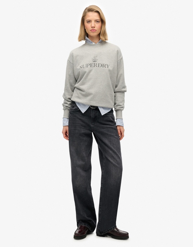 Superdry - Mid Rise Wide Leg Jean