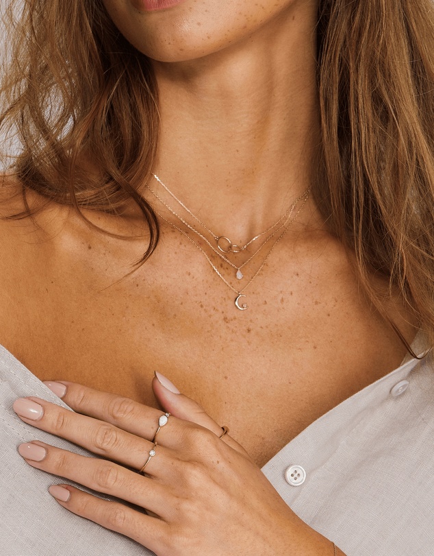 Luna Rae - Solid Gold - Ever Mine Necklace
