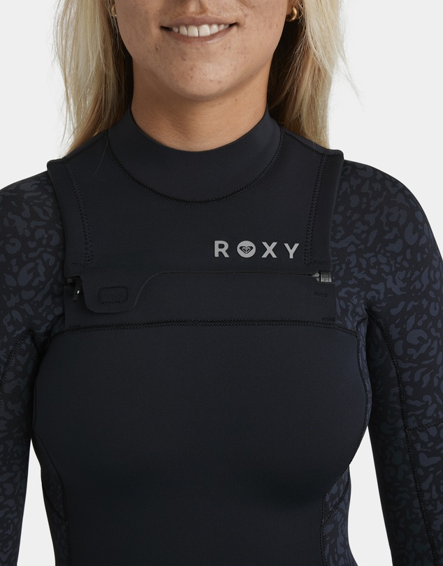 Roxy - Womens 4/3mm Swell Natural Chest Zip Wetsuit