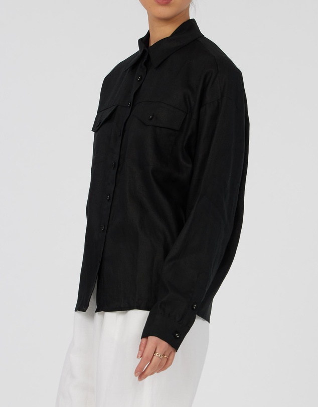 Amelius - Byron Linen Overshirt