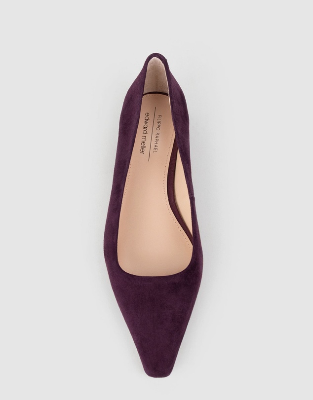Edward Meller - ELVY Chiselled Flat Pump