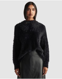 Decjuba - Alison Fluffy Knit Jumper