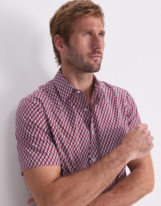 Sportscraft - Joss Short Sleeve Print Shirt