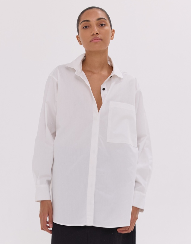 Cloth & Co. - The Classic Pocket Shirt | White
