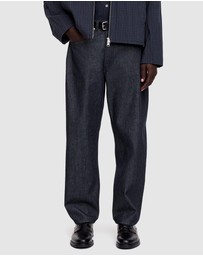 ARKET - Creek Wide Barrel Fit Denim LW Jeans