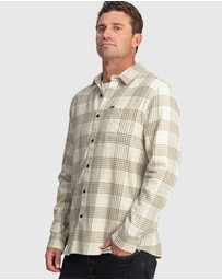 Volcom - Mens Caden Plaid Long Sleeve Shirt